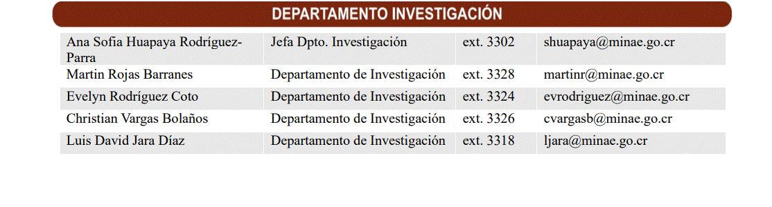 Departamento de Investigación
